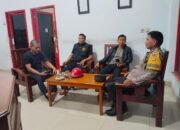 Kapolsek Ma’rang Pimpin Patroli Malam, Sambangi SPBU Laikang