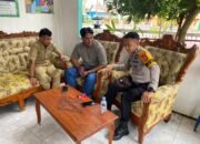 Bhabinkamtibmas Polsek Mandalle laksanakan giat sambang pastikan wilayah binaan dalam keadaan aman