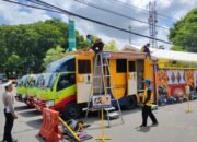 Wujud Pelayanan Humanis Operasi Lilin 2025, Polres Pangkep Fasilitasi Toilet Portabel di Pos Pelayanan Terpadu