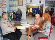 Bantuan pemerintah tepat sasaran, Bhabinkamtibmas menerima kunjungan Dinas Sosial Pangkep