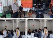 Bhabinkamtibmas Padoang-Doangan Laksanakan Patroli Dialogis di Gudang Sortir Shopee