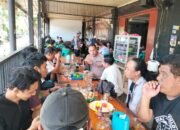 Kapolsek Bungoro Gelar Coffee Morning Bersama Awak Media, Perkuat Sinergitas Polri dan Pers