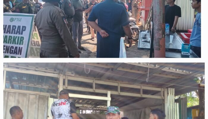 Tertibkan Lapak PKL Petugas Terkejut Ada KWH Meter Listrik Terpasang Permanen