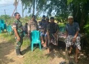 Sinergitas TNI–Polri, Bhabinkamtibmas dan Babinsa Sambang Warga Binaan di Kampung Pitue