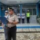 Panit Binmas Polsek Bungoro IPDA Suyono Selaku Pembina Upacara di SMAN 3 Pangkep Lewat Program Police Goes To School