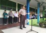 Panit Binmas Polsek Bungoro Jadi Pembina Apel di SMKN 1 Pangkep, Tekankan Anti Bullying dan Disiplin Siswa