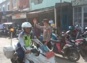 Patroli serta sambang warga Pasar Sentral Pangkajene guna memastikan situasi kamtibmas tetap Kondusif