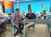 Bhabinkamtibmas Desa Malaka Perkuat Sinergi dengan Tokoh Masyarakat untuk Menjaga Kamtibmas Tetap Kondusif