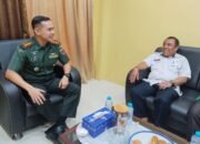 Dandim 1421/Pangkep Jalin Silaturahmi dengan Dinas Pertanian, Perkuat Sinergi Dukung Swasembada Pangan