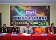 Biddokkes Polda Sulsel Gelar Konferensi Pers Hasil Identifikasi Korban Kecelakaan Pesawat ATR 42-500, 1 Korban Teridentifikasi