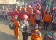 Personil polres pangkep ikuti Apel Pengecekan dan Pelepasan Tim Gabungan Pencarian Pesawat ATR di Tompobulu