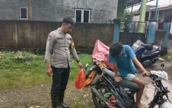 Bhabinkamtibmas Anrong Appaka Tegur Pemilik Motor Knalpot Racing dan Imbau Remaja Hentikan Petasan