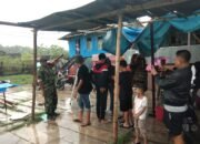 Angin Kencang Rusak Rumah Warga di Kelurahan Sibatua, Polisi Lakukan Pendataan