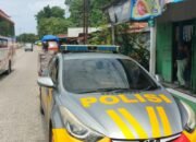 Polsek Mandalle Gelar Patroli Siang Hari Untuk Jaga Kamtibmas