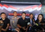 Ditreskrimum Polda Sulsel Gelar Konferensi Pers Pengungkapan Tindak Pidana Pencurian Kendaraan Bermotor