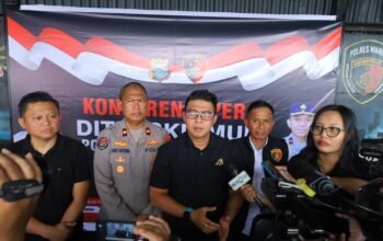 Ditreskrimum Polda Sulsel Gelar Konferensi Pers Pengungkapan Tindak Pidana Pencurian Kendaraan Bermotor