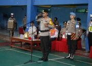 POLRES PANGKEP GELAR APEL OJOL KAMTIBMAS MAPPATABE, PERKUAT SINERGI WUJUDKAN KAMTIBMAS KONDUSIF
