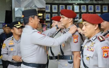 Kapolda Sulsel Pimpin Sertijab Dirreskrimsus dan Dirresnarkoba Polda Sulsel