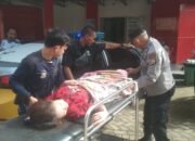 Gerak Cepat Personil Polsek Bungoro Bantu Evakuasi Korban Tersengat Listrik