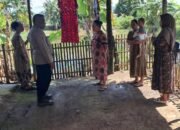 Patroli Sambang Siang Hari, Bhabinkamtibmas Polsek Ma’rang Imbau Warga Waspada Kebakaran dan Cuaca Ekstrem