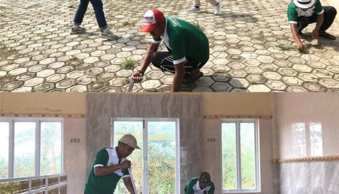 Sambut Ramadan Rutan Pinrang “Sulap” Masjid Baiturrahim Jadi Lebih Asri