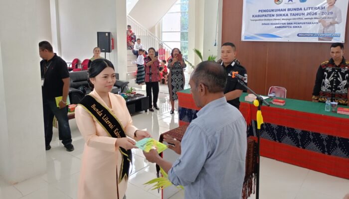 Bunda Literasi Sikka Ajak Semua Pihak Jadikan Membaca sebagai Budaya dan Gaya Hidup