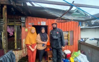 Pemkab Barru Bergerak Cepat Tangani Dampak Angin Kencang, 34 Rumah Warga Terdampak