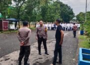 Personil Polsek Pangkajene Melaksanakan Pengamanan Kegiatan Manasik Haji Tahun 1447 H / 2026 M