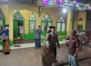 Bhabinkamtibmas Polsek Tondong Tallasa Amankan Salat Isya dan Tarawih Malam Kedua Ramadan di Desa Bulu Tellue
