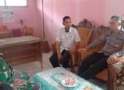 Bhabinkamtibmas Bersama Babinsa Laksanakan Kunjungan Bersama di Salah Satu Sekolah Dasar diwilayah Binaan