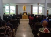 Bhabinkamtibmas Polsek Pangkajene Pantau Ibadah Mingguan Jemaat GKSS Mapatuwo