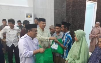 Kabag Ren Polres Pangkep Hadiri Safari Ramadhan Pemda Pangkep di Kecamatan Segeri