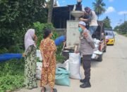 Turun ke Kampung, Personel Polsek Ma’rang Cek Harga Beras Saat Patroli Dialogis