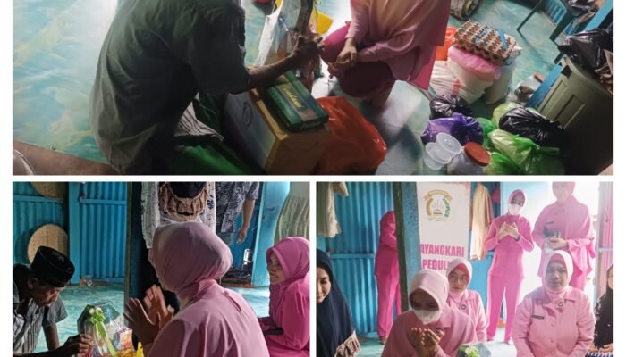 YKB Cabang Pangkep Gelar Bakti Sosial, Wujud Kepedulian kepada Warga Kurang Mampu