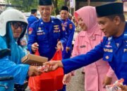 Sat Polairud Polres Pangkep Bersama Bhayangkari Berbagi Takjil di Bulan Ramadhan
