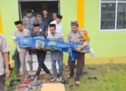 Bhabinkamtibmas Kelurahan Mappasaile Polsek Pangkajene Melayat di rumah Warga Binaan