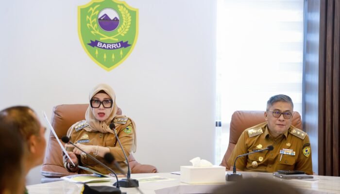 Bupati Barru Ikuti Rakor Pengendalian Inflasi dan Evaluasi Program 3 Juta Rumah Bersama Mendagri