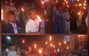 Cahaya Obor dan Takbir Bergema di Desa Mattiro Ade, Menyambut Idul Fitri 1447 H dalam Tradisi yang Dihidupkan Kembali ​
