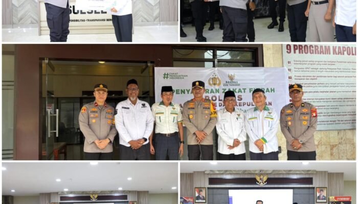 Wujud Kepedulian Sosial di Bulan Ramadan, Kapolda Sulsel Serahkan Zakat Fitrah kepada BAZNAS