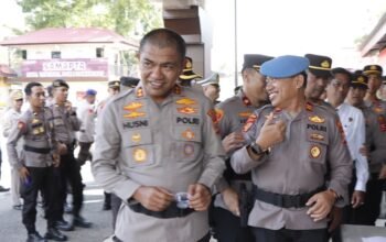 Komitmen Bersama Menuju Polri Presisi, Kapolres Pangkep dan Jajaran Laksanakan Tes Urine