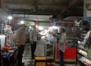 Ps. Kanit Samapta Polsek Pangkajene Intensifkan Patroli dan Cooling System di Pasar Sentral Mappasaile