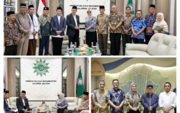 Bupati Barru Audiensi dengan Muhammadiyah Sulsel, Kawal Penyelesaian Konflik Masjid Secara Damai dan Kondusif