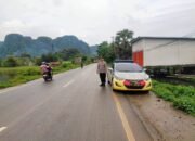 Patroli Back Bone Polsek Balocci Antisipasi Balapan Liar di Jalan Poros Tonasa – Quari