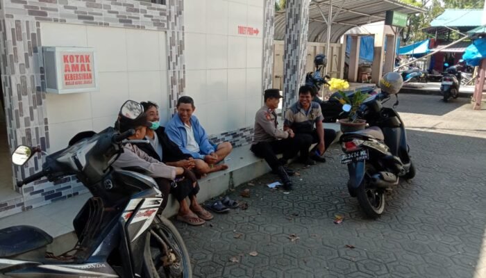 Patroli Rutin Polsek Pangkajene, Wujudkan Rasa Aman Dan Tekan Angka Kriminalitas