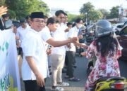 LDII Sulawesi Selatan Bagikan 400 Paket Takjil Ramadan 1447 H di Jalan Perintis Kemerdekaan Makassar