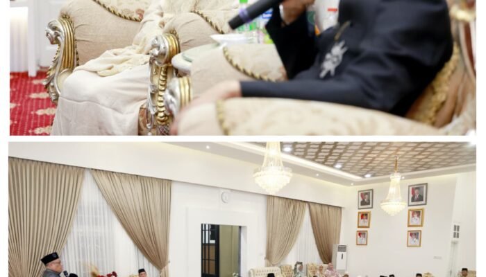 Silaturahmi Pasca Ramadan, Anre Gurutta DDI Mangkoso dan Bupati Barru Perkuat Sinergi Ulama dan Umara