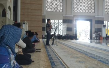 Bhabinkamtibmas Hadiri Pembukaan Semarak Ramadan di Masjid Hj. Bau Yulianti Pangkajene
