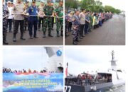 Kapolda Sulsel Hadiri Pelepasan Mudik Gratis KRI Martin-877, Wujud Sinergi Layani Masyarakat