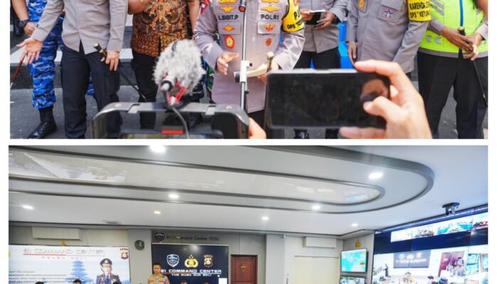 Kapolri Minta Jajaran Mitigasi Cuaca Buruk Selama Arus Balik Lebaran