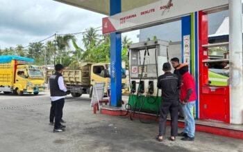 Pastikan Mudik Aman Polres Pinrang Sidak SPBU Tak Ada Toleransi Bagi Mafia BBM